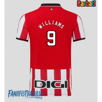 Athletic Bilbao Inaki Williams #9 Tricou Fotbal Replică 2025-26 Barbati Acasa